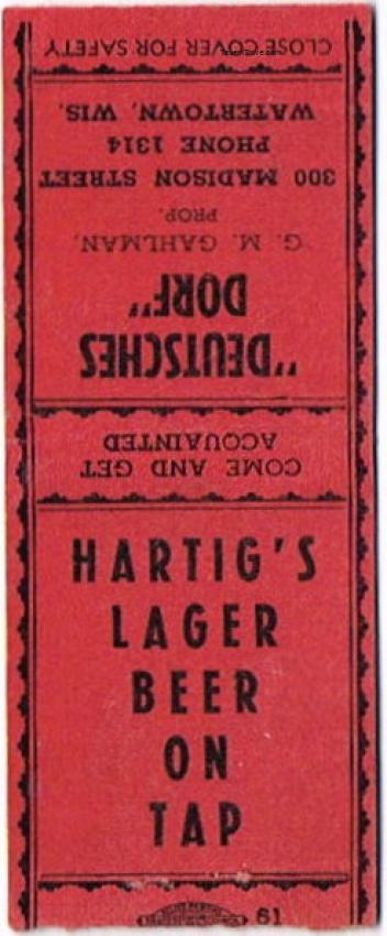 Hartig's Lager Beer