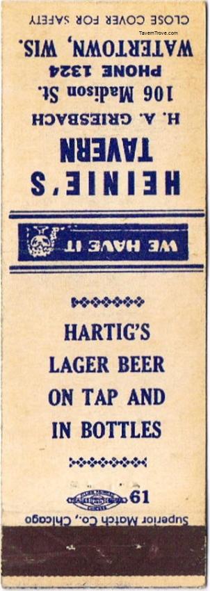 Hartig's Lager Beer