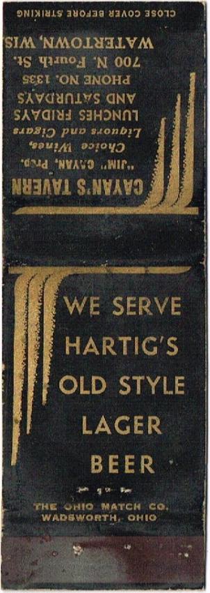 Hartig's Old Style Lager Beer