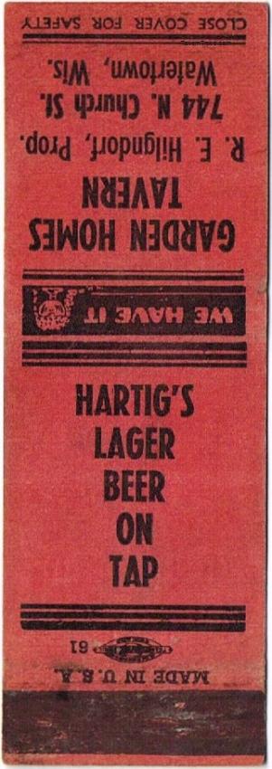 Hartig's Lager Beer