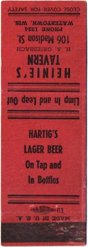 Hartig's Lager Beer