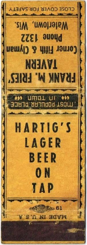 Hartig's Lager Beer