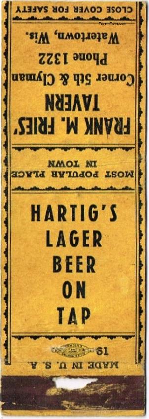 Hartig's Lager Beer