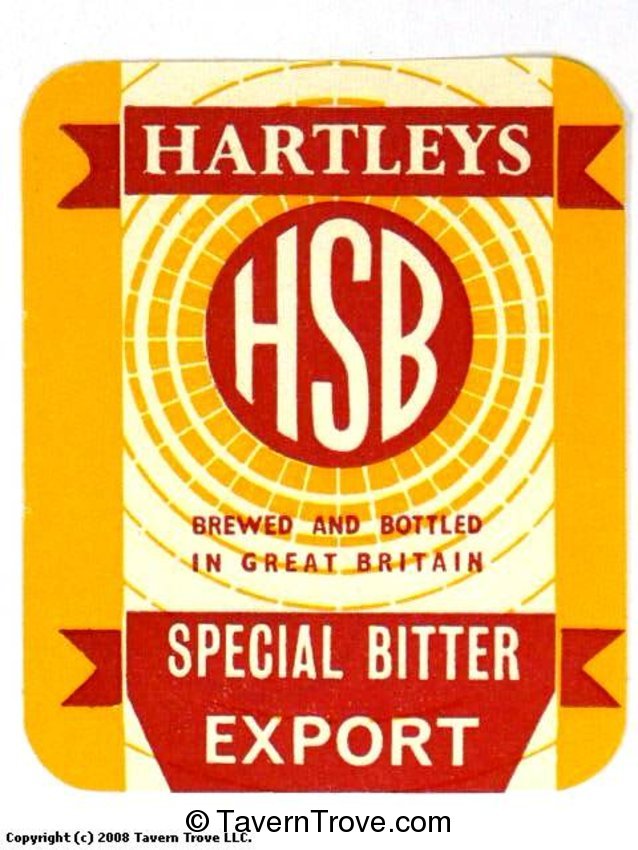 Hartleys HSB Special Bitter Expoort