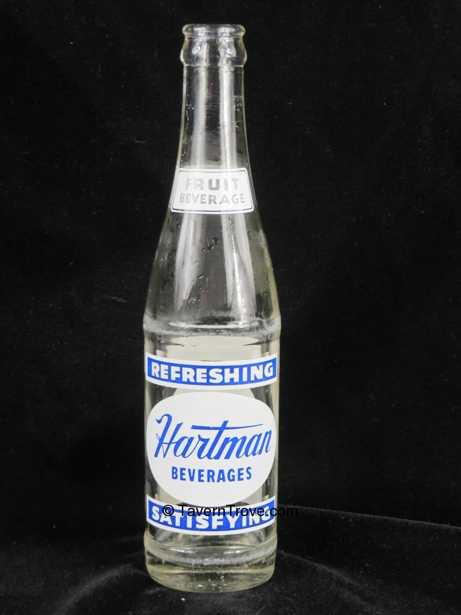 Item 99356 1948 Hartmann Beverages Knoxville Tennessee ACL Bottle