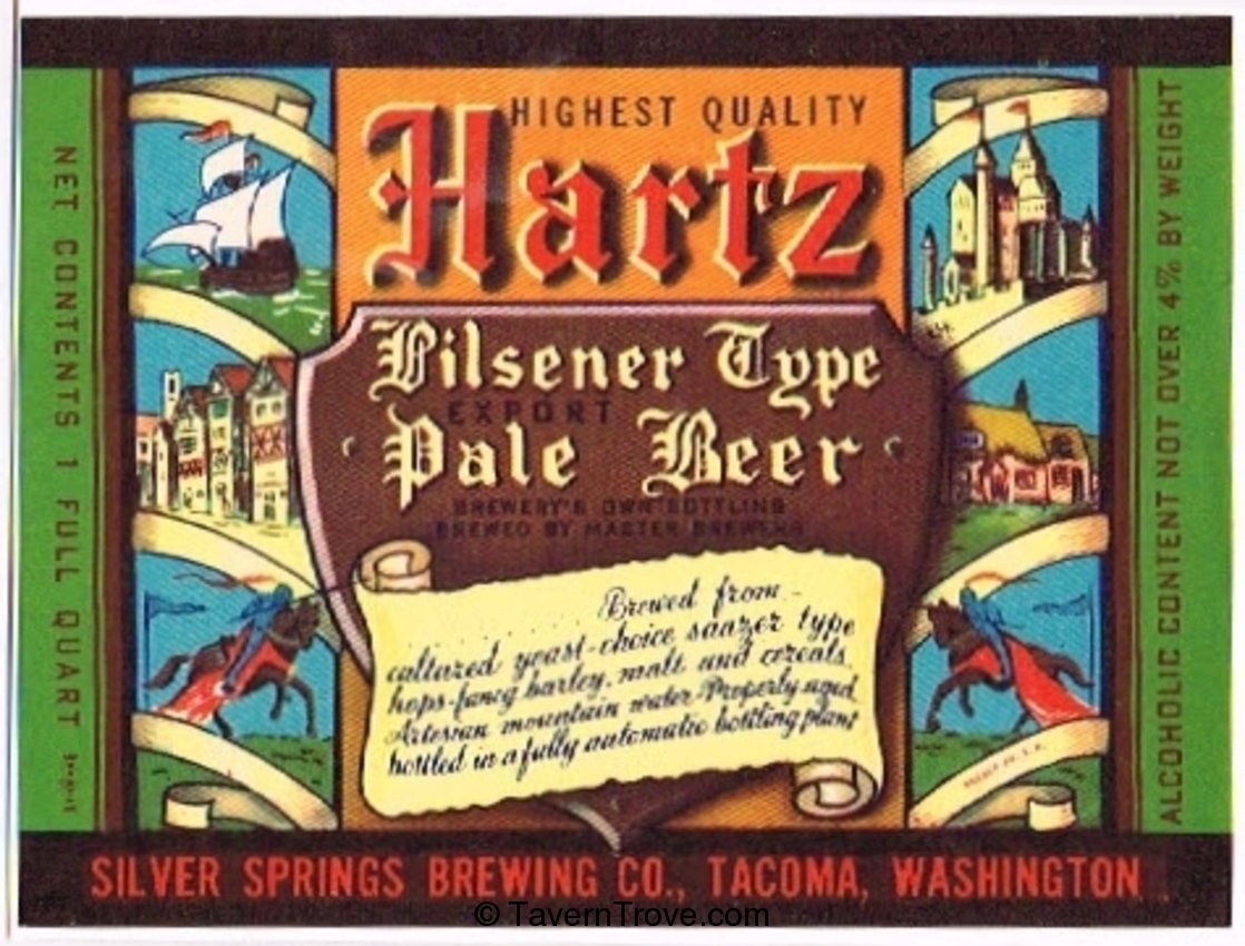 Hartz Pilsener Pale Beer