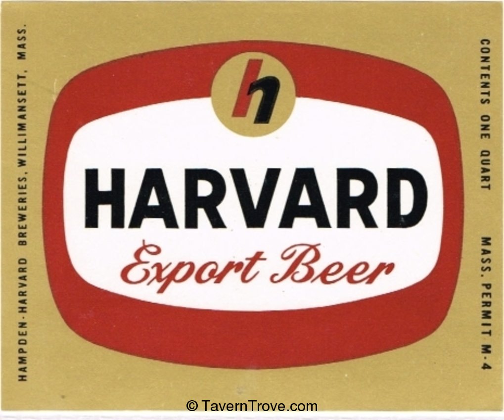 Harvard Export Beer