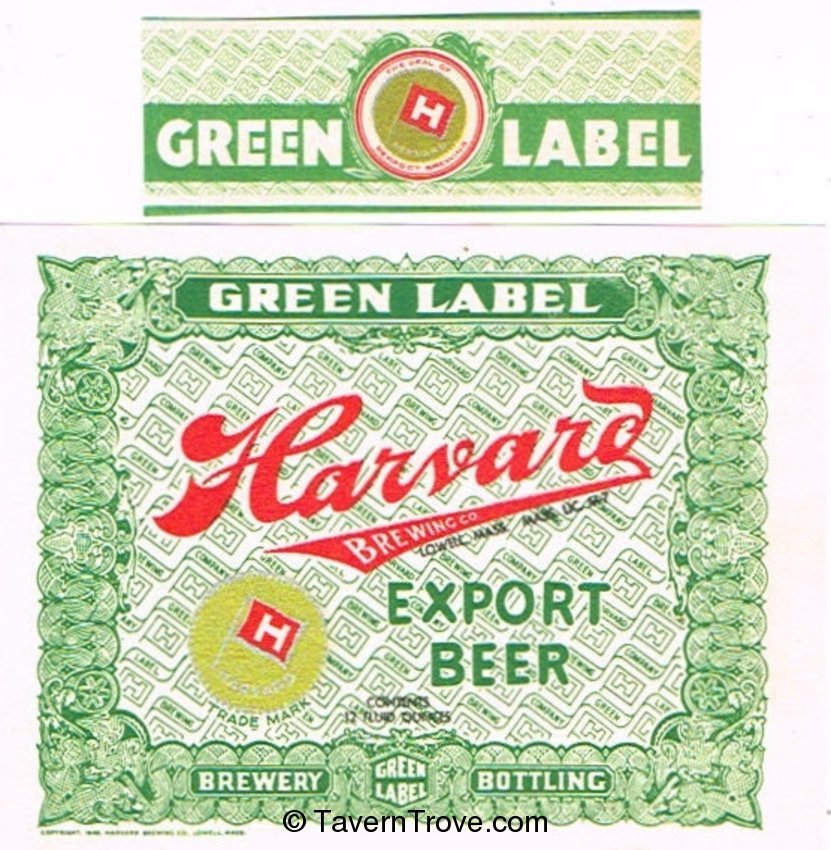 Harvard Export Beer