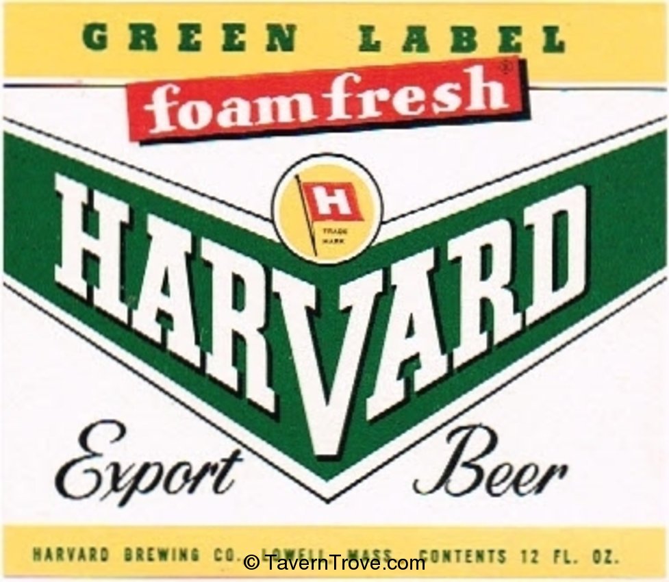 Harvard Export Beer