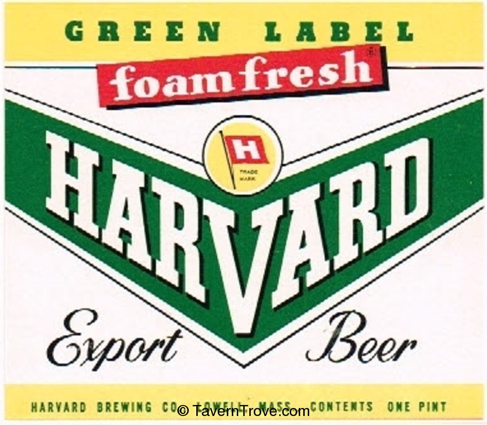 Harvard Export Beer