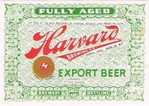 Harvard Export Beer