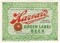 Harvard Green Label Beer