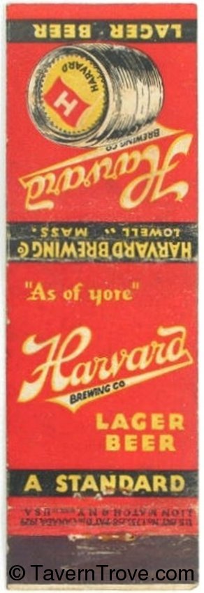 Harvard Lager Beer