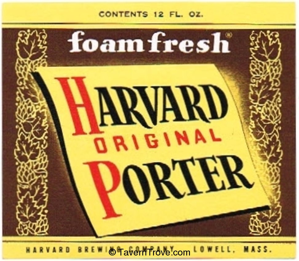 Harvard Original Porter