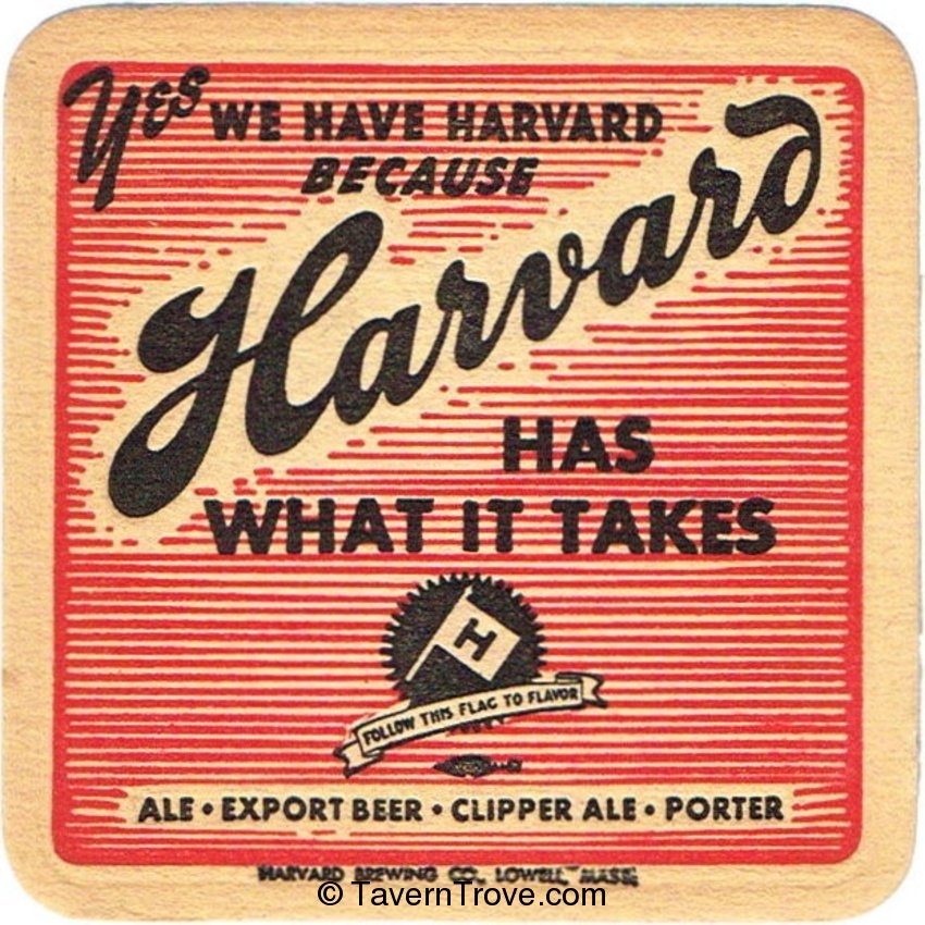 Harvard Ale/Export Beer/Porter