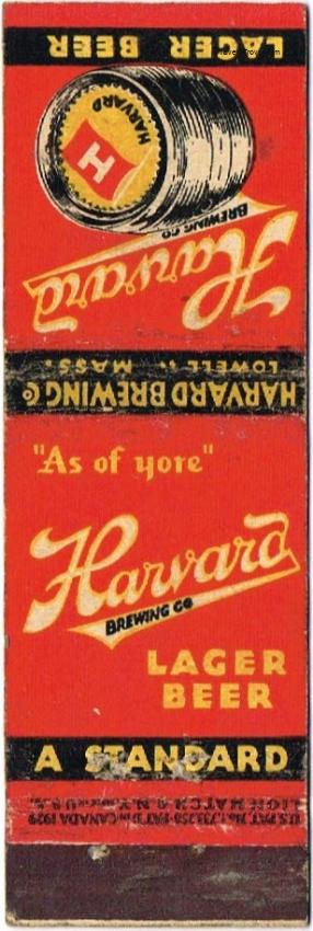 Harvard Lager Beer