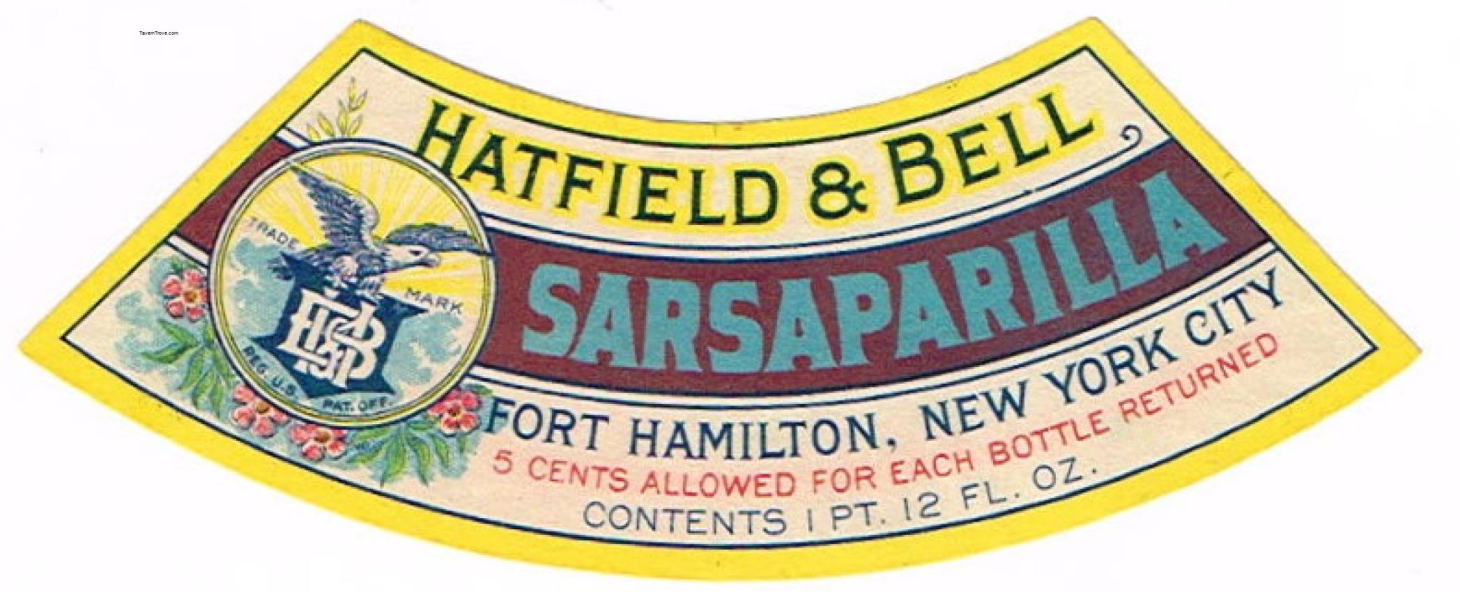 Hatfield & Bell Sarsaparilla Fort Hamilton New York