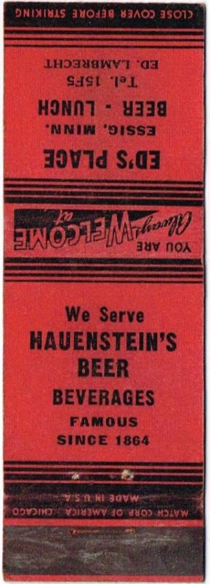 Hauenstein's Beer