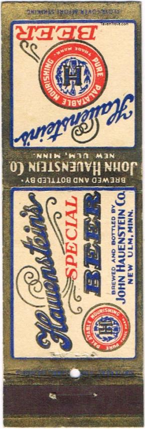 Hauenstein's Special Beer
