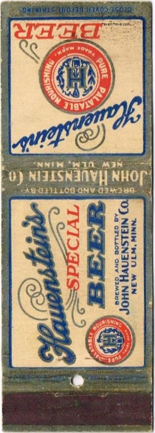 Hauenstein's Special Beer