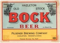 Hazleton Old Stock Bock Beer