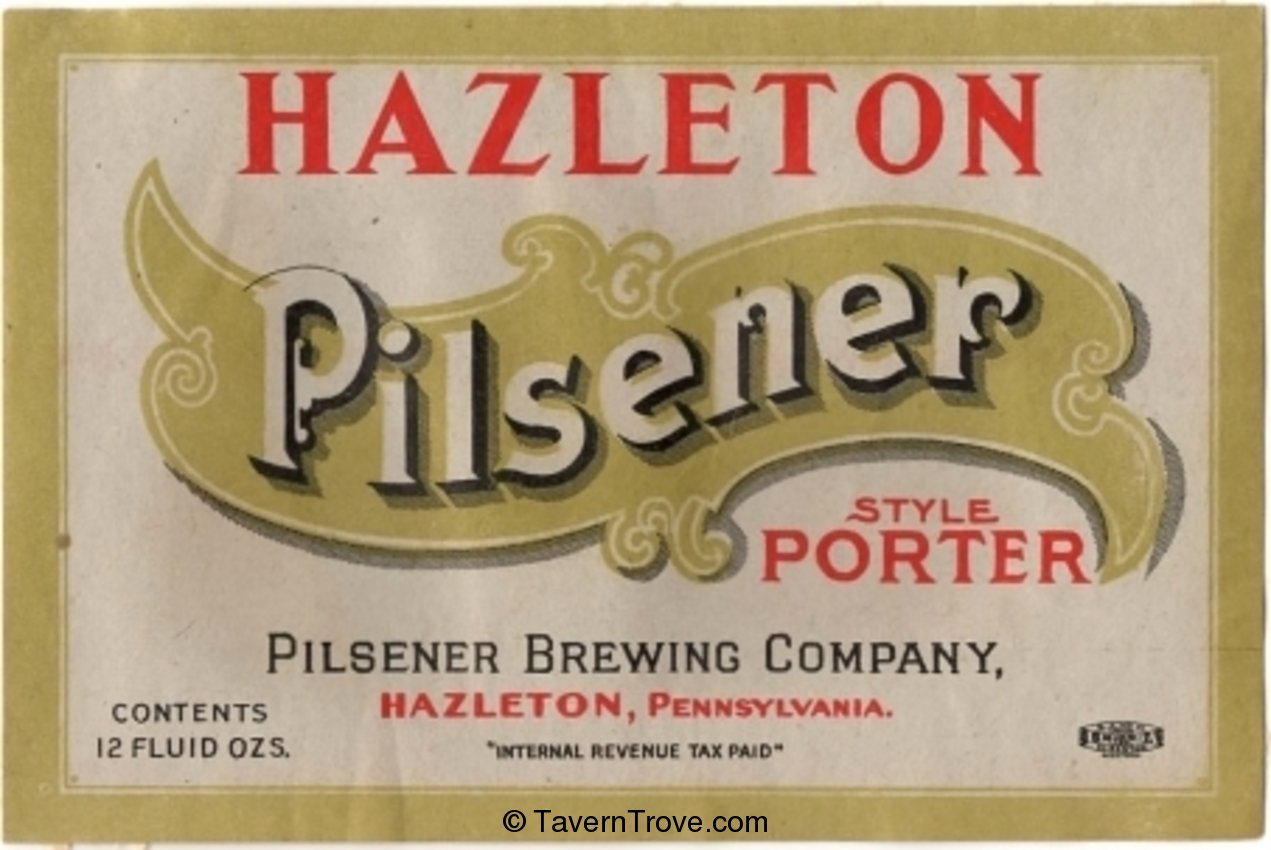 Hazleton Pilsener Porter