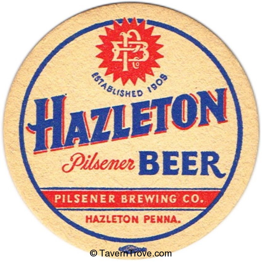 Hazleton Pilsener Beer
