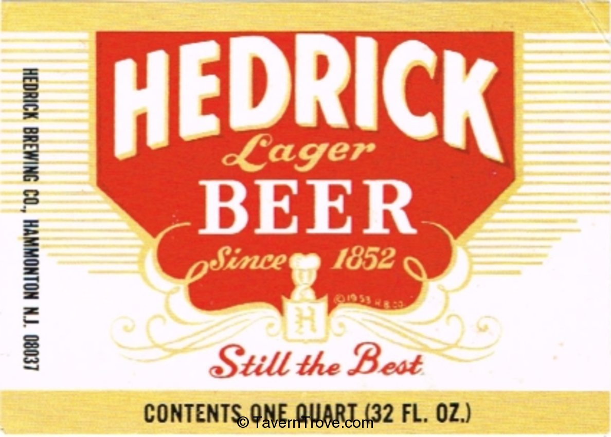 Hedrick Lager Beer