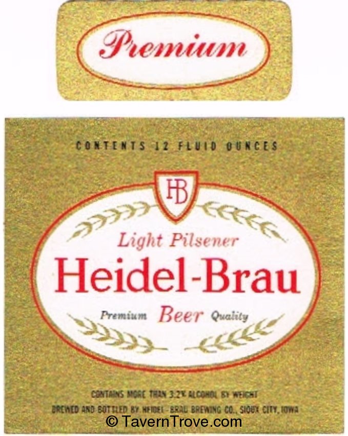 Heidel-Brau Light Pilsener Beer