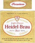 Heidel-Brau Light Pilsener Beer
