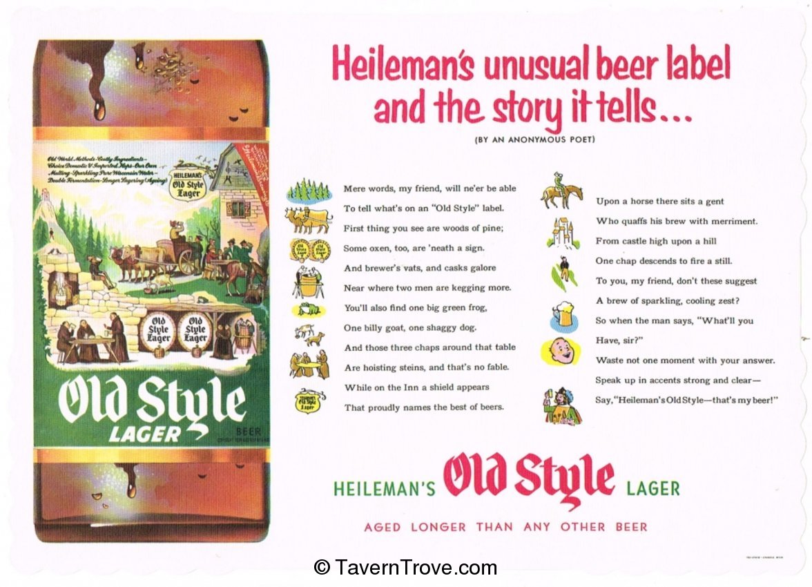 Heileman's Old Style Lager Beer