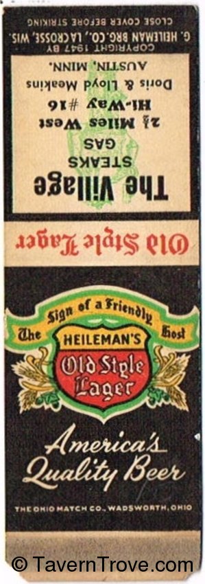 Old Style Lager Beer