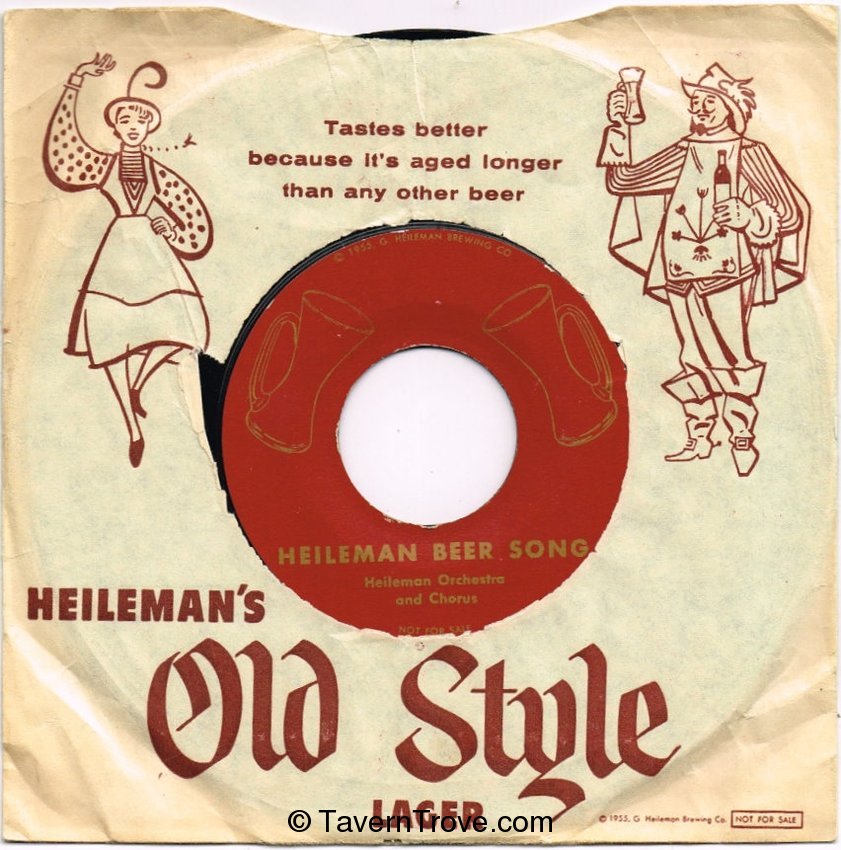 Heilenam Walz/Heileman Beer Song 45 RPM Record