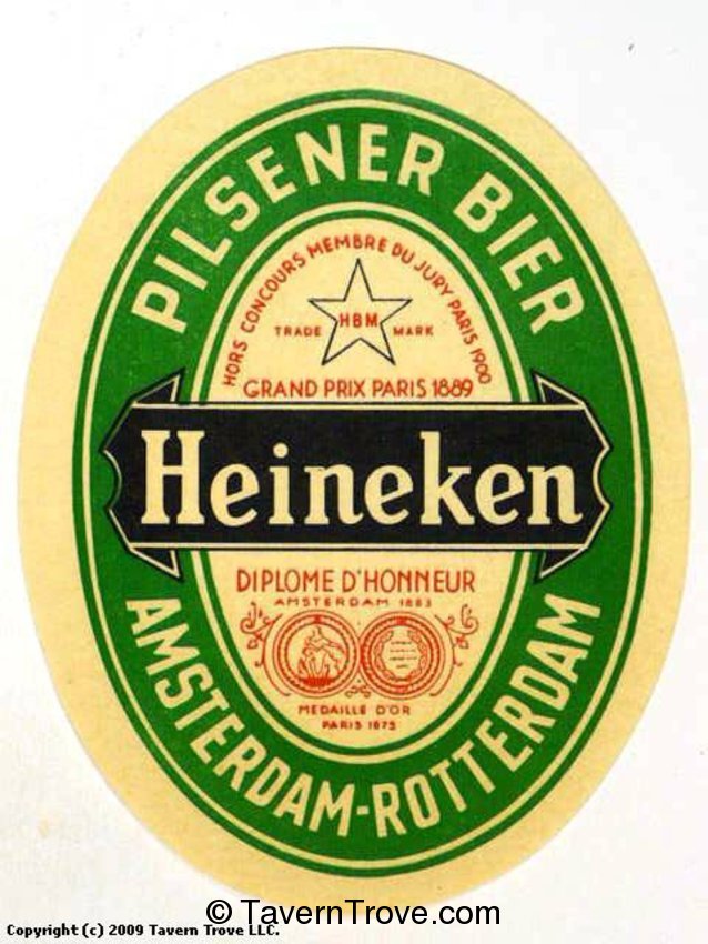 Heineken Pilsener  Bier