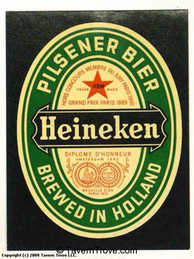 Heineken Pilsener Beer