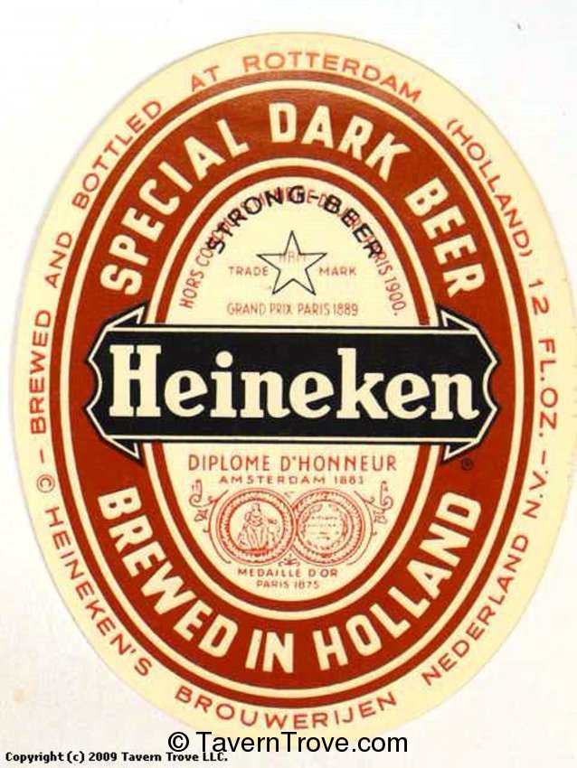 Heineken Special Dark Beer