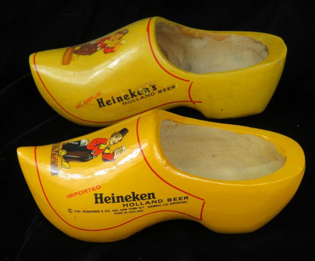 Heineken's Beer Wooden Shoes