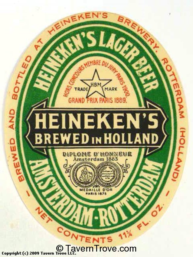 Heineken's Bier