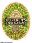Heineken's Lager Beer