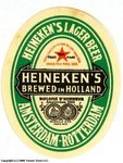 Heineken's Lager Beer