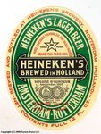 Heineken's Lager Bier