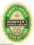 Heineken's Lager Bier