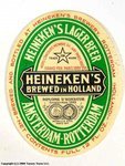 Heineken's Lager Bier
