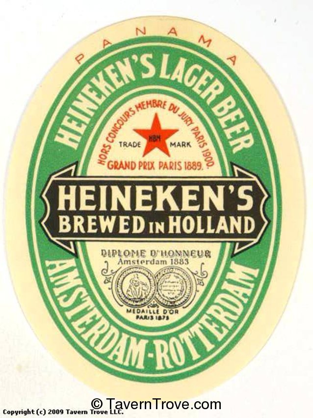 Heineken's Lager Bier