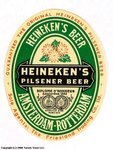 Heineken's Pilsener Beer