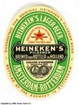 Heineken's Pilsener Beer