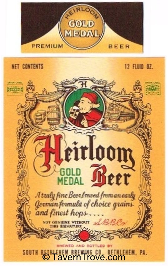 Heirloom Gold Medal Beer 
