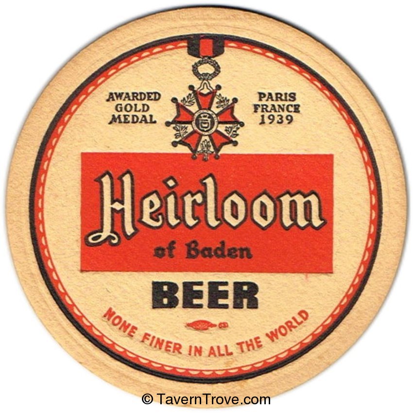 Heirloom Of Baden Beer