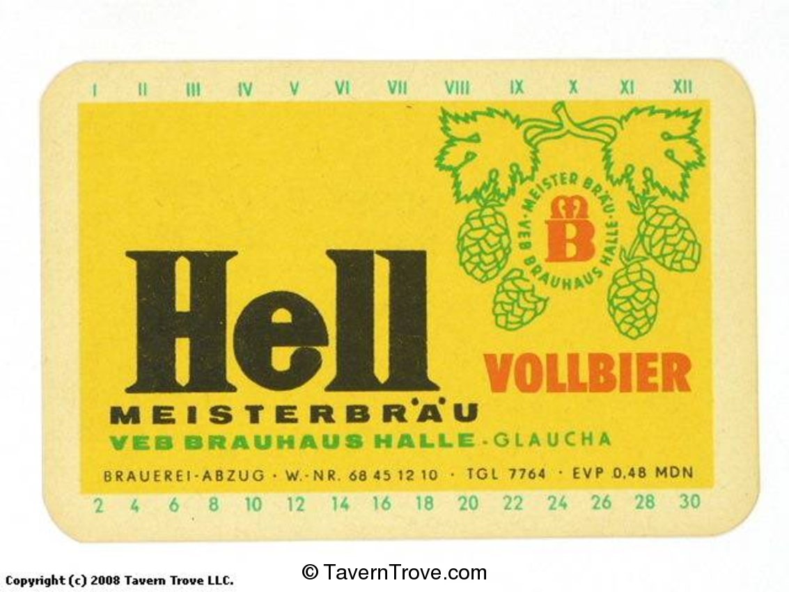 Hell Meisterbräu Vollbier