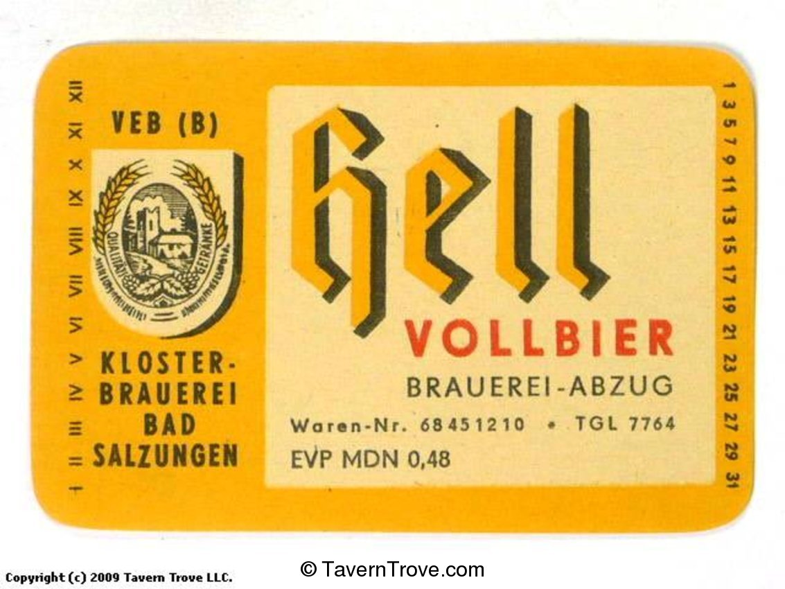 Hell Vollbier